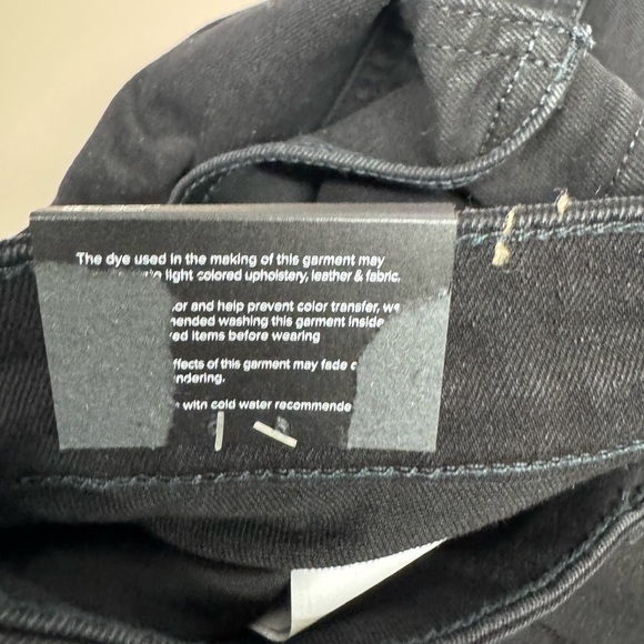 Joe's Jeans Dark Charcoal High Rise Skinny Jeans - Picture 10 of 13